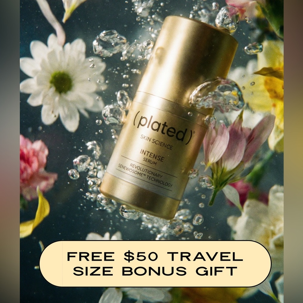 🔬 Plated Intense Serum (NEW in box/Full Size) + FREE Travel Size set of 2🎁 - Picture 9 of 11